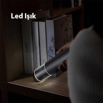 Baseus Hepa Filtreli 125 W Şarjlı Dikey Süpürge Siyah