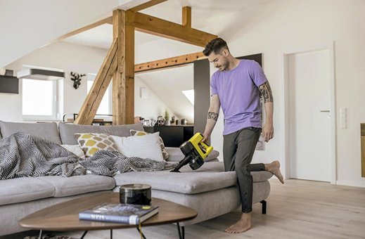 Karcher VC4 Cordless My Home Hepa Filtreli Şarjlı Dikey Süpürge Siyah