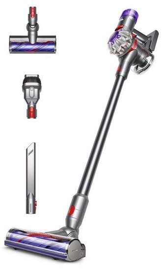 Dyson V8 115 W Şarjlı Dikey Süpürge Gri