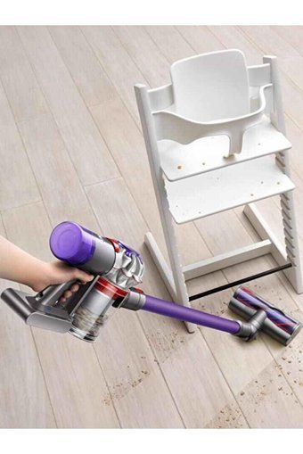 Dyson V8 Cyclone Hepa Filtreli Şarjlı Dikey Süpürge Mor