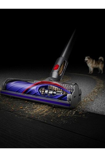 Dyson V8 Cyclone Hepa Filtreli Şarjlı Dikey Süpürge Mor