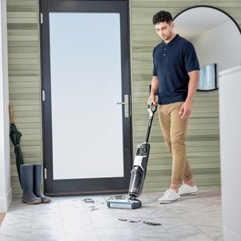 Bissell 3641N Crosswave Hf3 Cordless Pro Hepa Filtreli 200 W Şarjlı Dikey Süpürge Gri