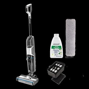Bissell 3641N Crosswave Hf3 Cordless Pro Hepa Filtreli 200 W Şarjlı Dikey Süpürge Gri