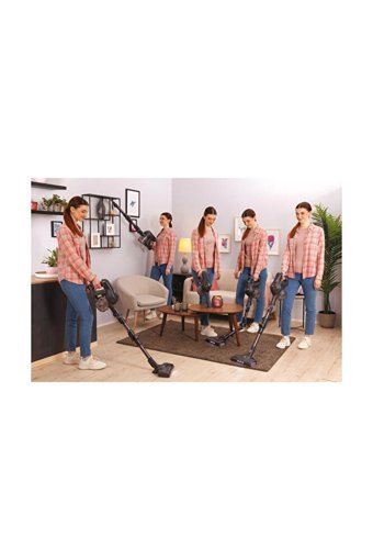 Hoover HFREE100 500 W Şarjlı Dikey Süpürge Siyah