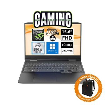 Lenovo IdeaPad Gaming 3 82S9015VTX11 GeForce RTX 3050 Intel Core i5 64 GB Ram DDR4 512 GB SSD 15.6 inç Full HD Windows 11 Pro Gaming Notebook Laptop