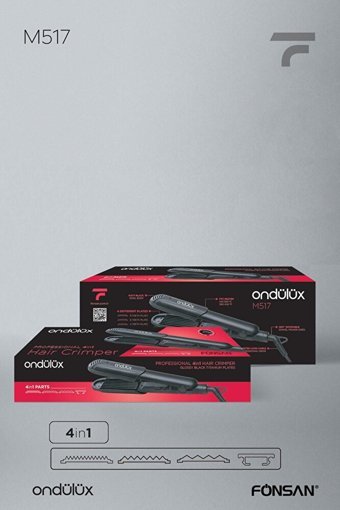 Fönsan Ondülüx M517 38 mm Seramik Titanyum Saç Maşası