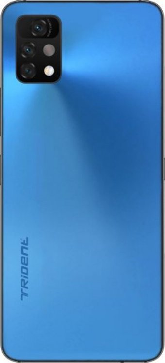 Trident A75 Promax 128 Gb Hafıza 8 Gb Ram 6.8 İnç 48 MP Ips Lcd Ekran Android Akıllı Cep Telefonu Mavi