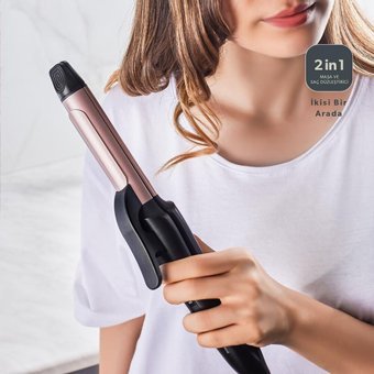 Homend Hairmony 4605h 2 in 1 Seramik Saç Düzleştirici