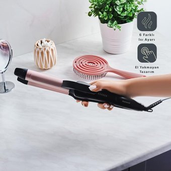 Homend Hairmony 4605h 2 in 1 Seramik Saç Düzleştirici
