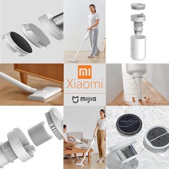 Xiaomi Tornado Hepa Filtreli 600 W Kablolu Dikey Süpürge Beyaz