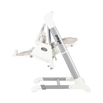 Prego 4023 Trio Plastik Emniyet Kemeri 15 kg Kapasiteli Tepsili Katlanır Mama Sandalyesi Bej
