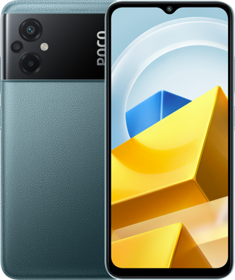 Poco M5 128 Gb Hafıza 6 Gb Ram 6.58 İnç 50 MP Çift Hatlı Ips Lcd Ekran Android Akıllı Cep Telefonu Yeşil