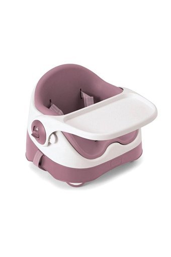 Mamas & Papas Plastik Emniyet Kemeri 15 kg Kapasiteli Tepsili Portatif Mama Sandalyesi Mor