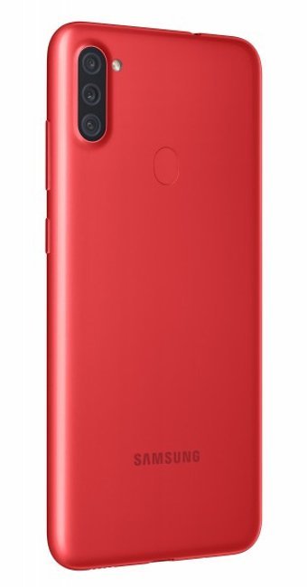 Samsung Galaxy A11 32 Gb Hafıza 2 Gb Ram 6.4 İnç 13 MP Pls Ekran Android Akıllı Cep Telefonu Kırmızı