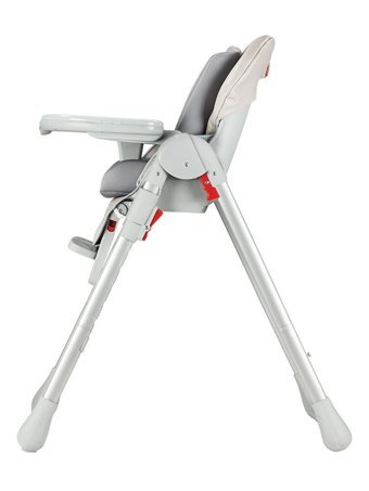 Baby Care BC-511 Flex Plastik Emniyet Kemeri 15 kg Kapasiteli Tepsili Katlanır Portatif Mama Sandalyesi Kahverengi