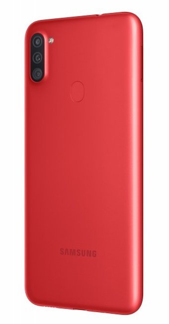 Samsung Galaxy A11 32 Gb Hafıza 2 Gb Ram 6.4 İnç 13 MP Pls Ekran Android Akıllı Cep Telefonu Kırmızı