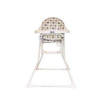 Comfymax Eco Metal Emniyet Kemeri 15 kg Kapasiteli Tepsili Katlanır Portatif Mama Sandalyesi Gri