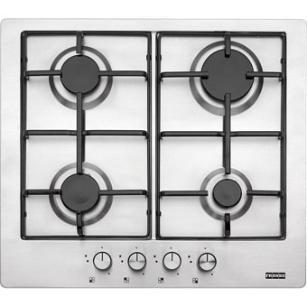 Franke FHNL 604 4G XS E Paslanmaz Çelik 4 Gözlü Gazlı Ankastre Inox Ocak