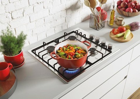 Hoover HHW 6 LMX Paslanmaz Çelik 4 Gözlü Doğalgazlı Ankastre Inox Ocak