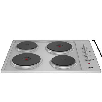 Beko BOE 6110 Paslanmaz Çelik 4 Gözlü Elektrikli Ankastre Inox Ocak