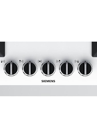 Siemens EP7A2QB20 Beyaz Cam 5 Gözlü Wok Gözlü Gazlı Ankastre Ocak