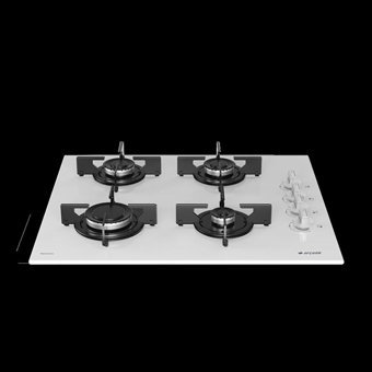 Arçelik OCD T 601-1 EHB Beyaz Cam 4 Gözlü Doğalgazlı Ankastre Ocak