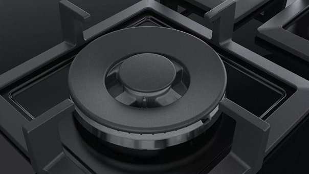 Bosch PPQ7A6B20 Siyah Cam 5 Gözlü Wok Gözlü Doğalgazlı Ankastre Ocak