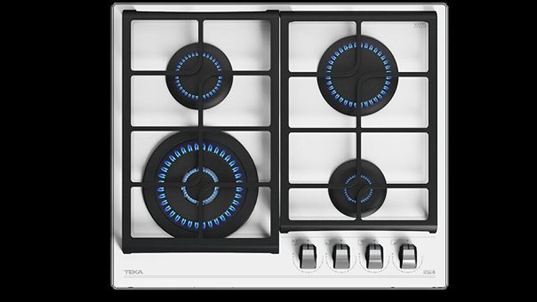 Teka TZ 3210 Inox Cam 4 Gözlü Wok Gözlü Elektrikli Ankastre Ocak
