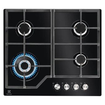 Electrolux KGG64362K Siyah Cam 4 Gözlü Wok Gözlü Gazlı Ankastre Ocak