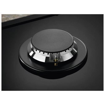 Electrolux KGG64362K Siyah Cam 4 Gözlü Wok Gözlü Gazlı Ankastre Ocak