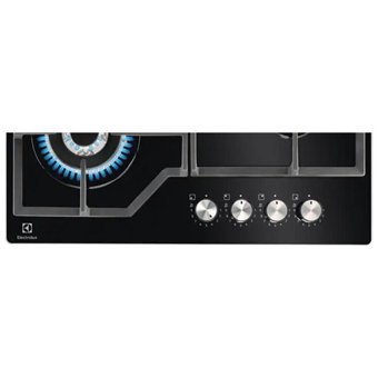 Electrolux KGG64362K Siyah Cam 4 Gözlü Wok Gözlü Gazlı Ankastre Ocak