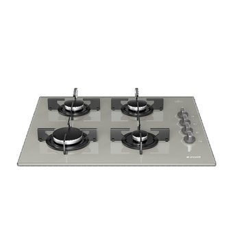 Arçelik OCD T 601 EG Gri Cam 4 Gözlü Gazlı Ankastre Ocak