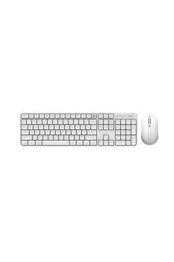 Xiaomi MIIIW Silent Combo Sessiz Ergonomik Beyaz Kablosuz Klavye Mouse Seti