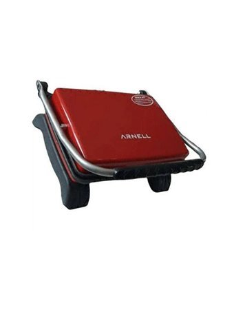 Arnell DT30 6 Dilim Döküm 1800 W Kırmızı Tost Makinesi