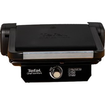 Tefal GC2228 6 Dilim Granit Çıkarılabilir Plaka 1800 W Siyah Tost Makinesi