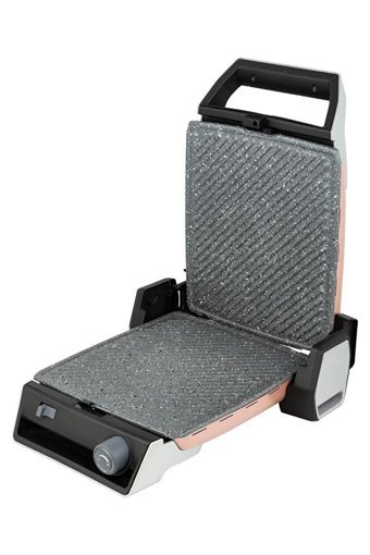 Fakir Breadly 4 Dilim Granit Çıkarılabilir Plaka 1800 W Izgara Rose Gold Tost Makinesi