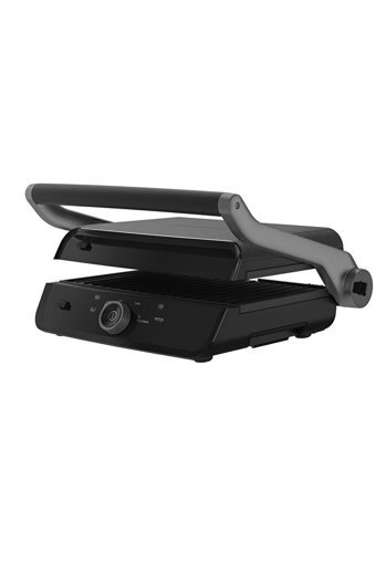Grundig CG 8040 6 Dilim Seramik Çıkarılabilir Plaka 2400 W Izgara Siyah Tost Makinesi