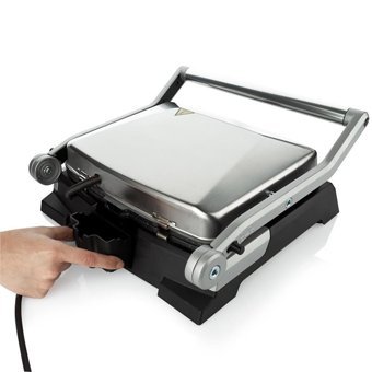 Schafer Concept Grill 6 Dilim Döküm Çıkarılabilir Plaka 2000 W Izgara Gri Tost Makinesi
