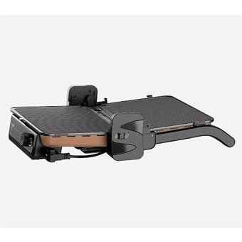 Gazella 6 Dilim Granit Çıkarılabilir Plaka 2400 W Izgara Rose Gold Tost Makinesi