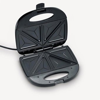Severin 2 Dilim Kaplama 600 W Açık Gri Tost Makinesi
