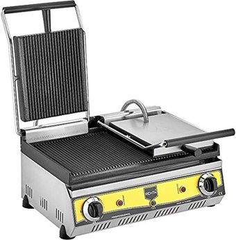 Remta R80 20 Dilim Döküm 2400 W Izgara Gri Tost Makinesi