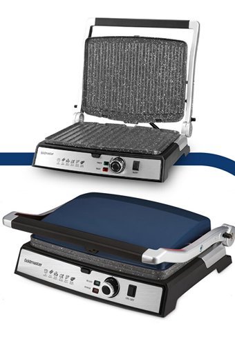 Goldmaster Tostmix 6 Dilim Teflon Çıkarılabilir Plaka 2000 W Izgara Mavi Tost Makinesi
