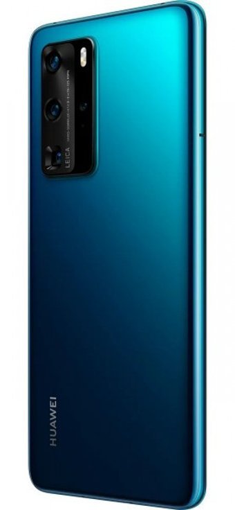 Huawei P40 Pro (Els-Nx9) 256 Gb Hafıza 8 Gb Ram 6.58 İnç 50 MP Çift Hatlı Oled Ekran Android Akıllı Cep Telefonu Mavi