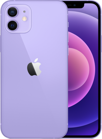 Apple iPhone 12 128 Gb Hafıza 4 Gb Ram 6.1 İnç 12 MP Çift Hatlı Oled Ekran Ios Akıllı Cep Telefonu Mor