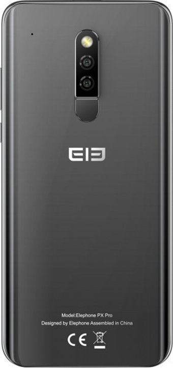 Elephone Px Pro 128 Gb Hafıza 4 Gb Ram 6.53 İnç 48 MP Ips Lcd Ekran Android Akıllı Cep Telefonu Gri