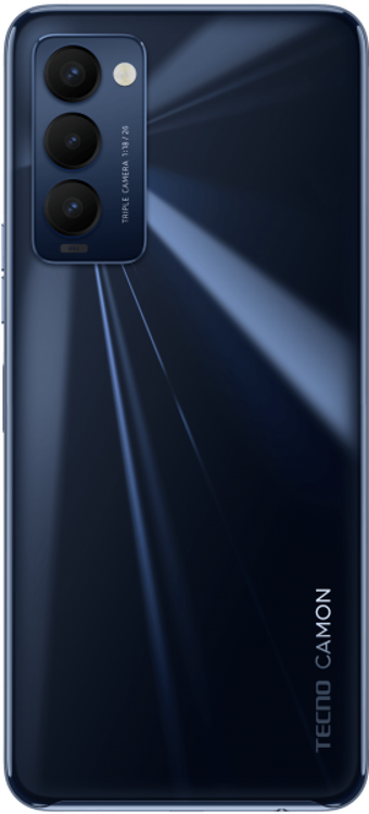 Tecno Camon 18P (Ch7N) 128 Gb Hafıza 8 Gb Ram 6.8 İnç 48 MP Çift Hatlı Ips Lcd Ekran Android Akıllı Cep Telefonu Siyah