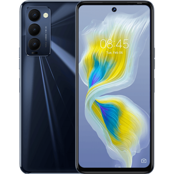 Tecno Camon 18P (Ch7N) 128 Gb Hafıza 8 Gb Ram 6.8 İnç 48 MP Çift Hatlı Ips Lcd Ekran Android Akıllı Cep Telefonu Siyah
