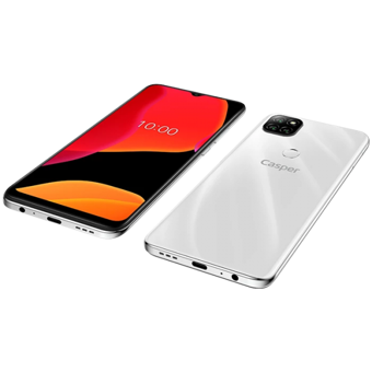 Casper Via E30 64 Gb Hafıza 4 Gb Ram 6.52 İnç 16 MP Ips Lcd Ekran Android Akıllı Cep Telefonu Beyaz