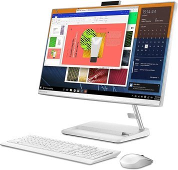 Lenovo IdeaCentre AIO 3 AİOF0G001BGTX22 Intel Iris Xe Graphics Intel Core i7 1165G7 16 GB Ram DDR4 512 GB SSD 23.8 inç Full HD Windows 11 Home All in One Bilgisayar