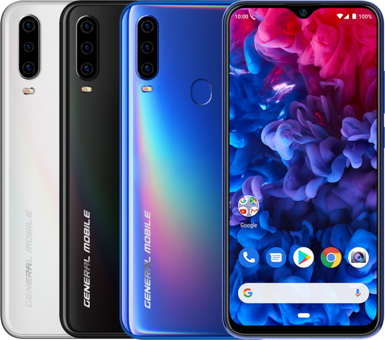 General Mobile Gm 20 Pro G501 128 Gb Hafıza 6 Gb Ram 6.3 İnç 48 MP Ips Lcd Ekran Android Akıllı Cep Telefonu Beyaz